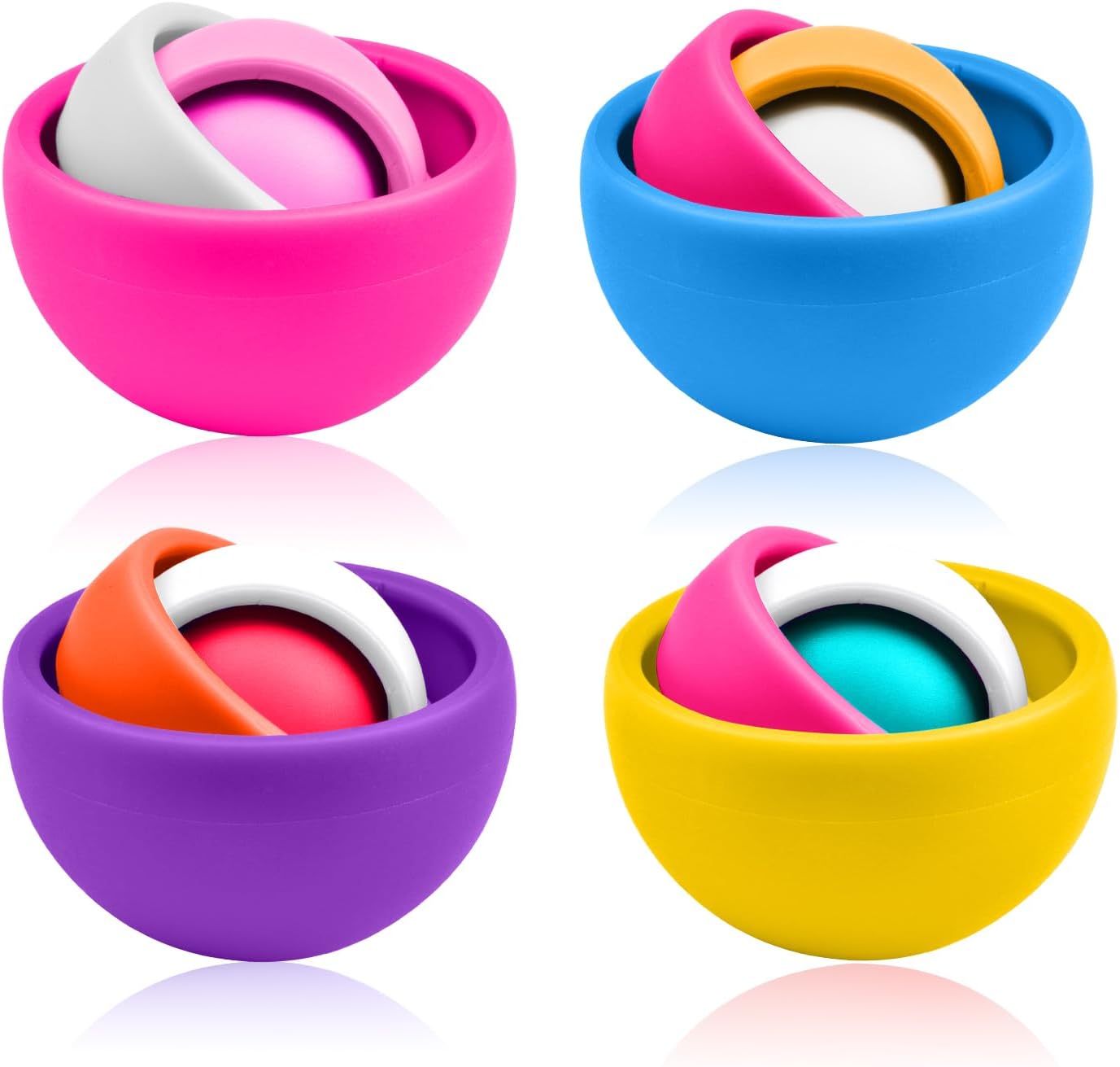 Fidget Toys Kids Pack, Fidget Spinner Set, Sensory Toys Boys Girls Teens, Eaeter Basket Stuffers Party Favors, ADHD Autism Stress Relief Finger Tools, Gift for Kids Adults Birthday - Image 2