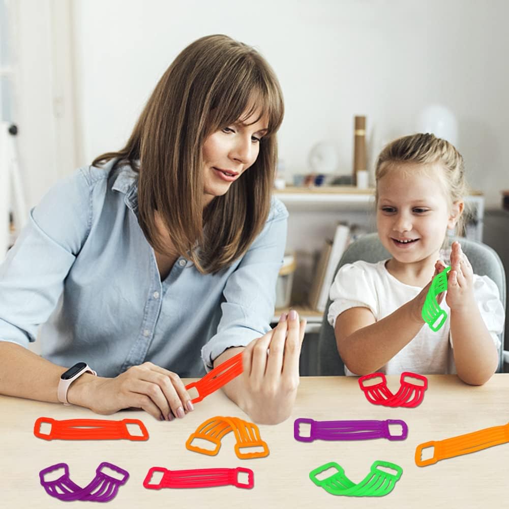 12 Pack Stretchy Strings Fidget Toys, Stretchy Fidget Sensory Toys Stress Relief Anxiety Calming Toys for Autistic Kids Boys Adults Classroom Prize Treasure Box Birthday Christmas Party Favors Gifts - Image 7