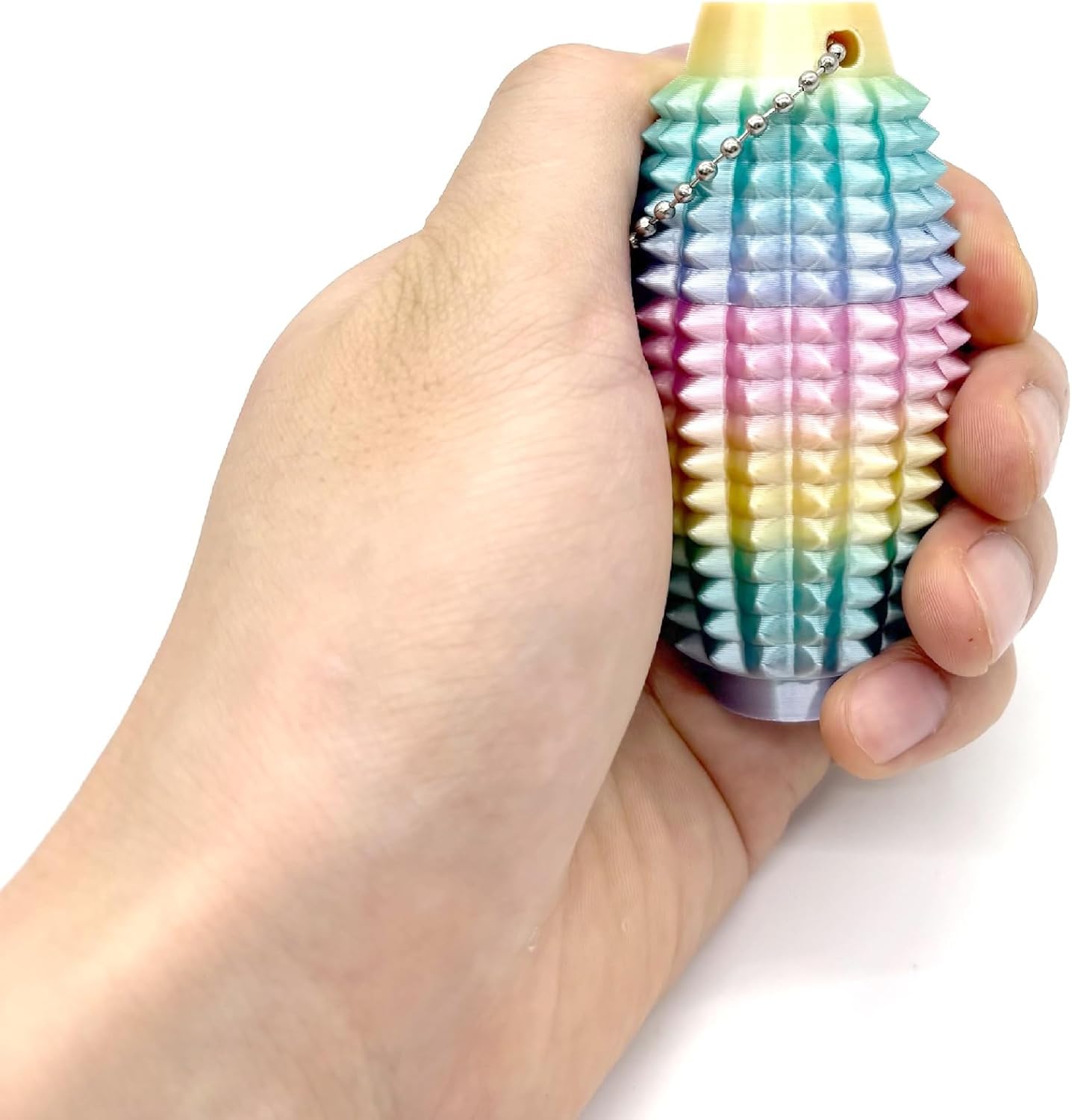 Little Ouchies Fidget Toys,3D Printed Spiky Grippie Stim Keychain, Sensory Toy for Stress Relief & Focus,3D Printed Dragon ,Fidget Dragon Toys(Purple ) - Image 5