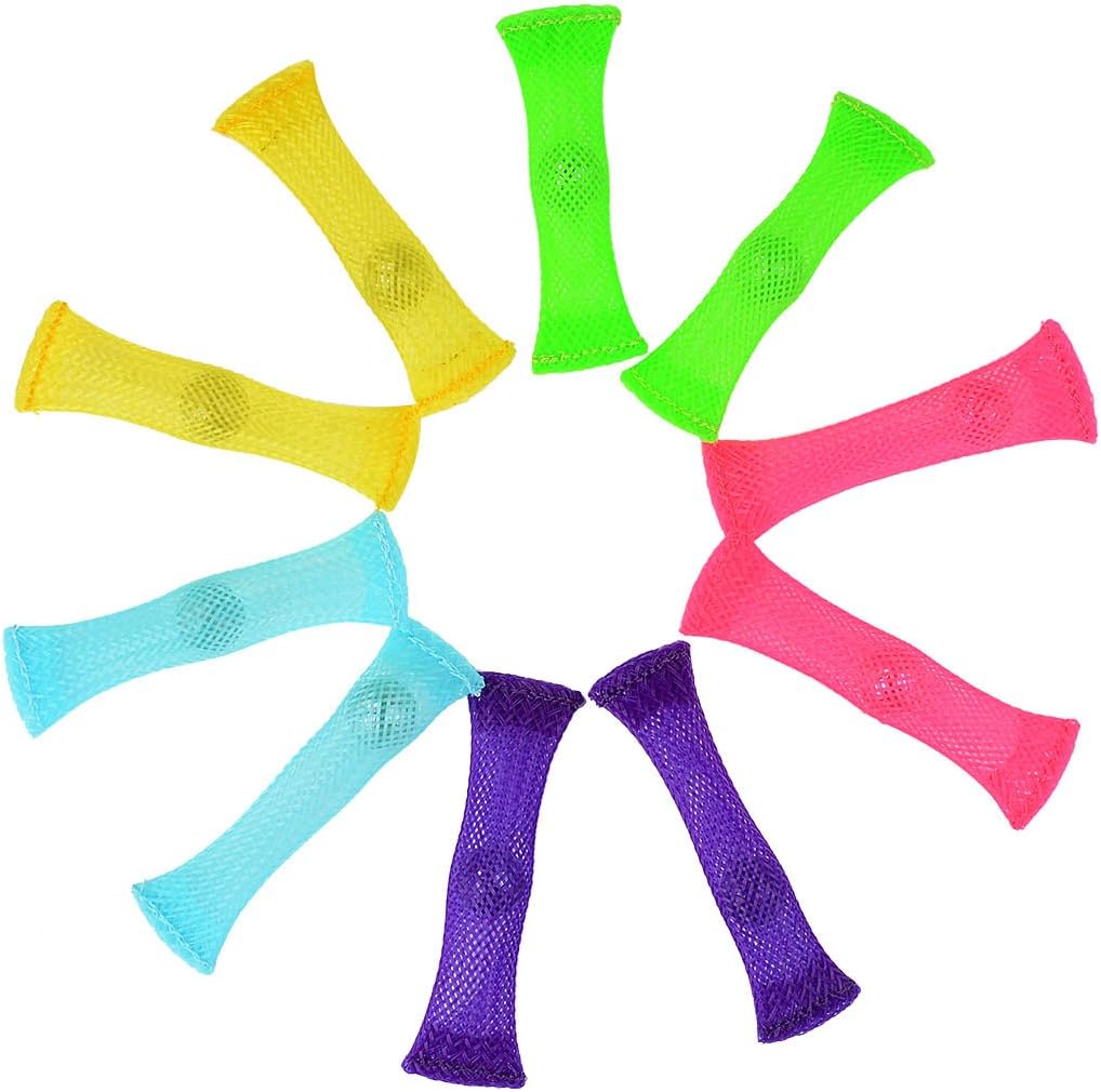 FIDGET TOYS(Package of 10, 5 colors) Stress Relieve toy, Focus Enhance, Soothing Marble Fidgets for Children and Adults, has helped with ADHD ADD OCD Autism, Depressions and Anxiety disorders - Image 2