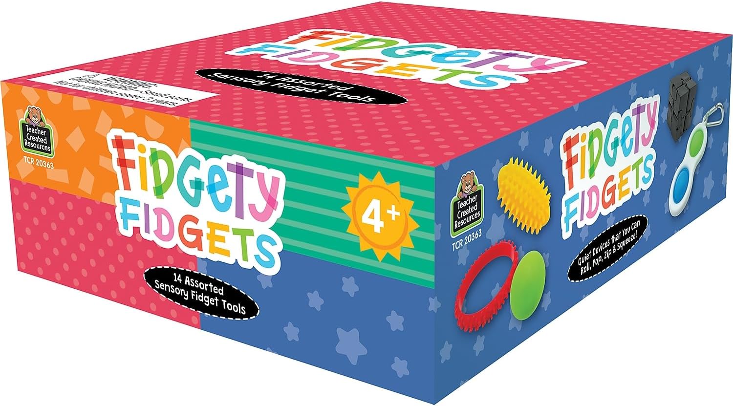 Teacher Created Resources Fidgety Fidgets, 14 Pieces - Image 2