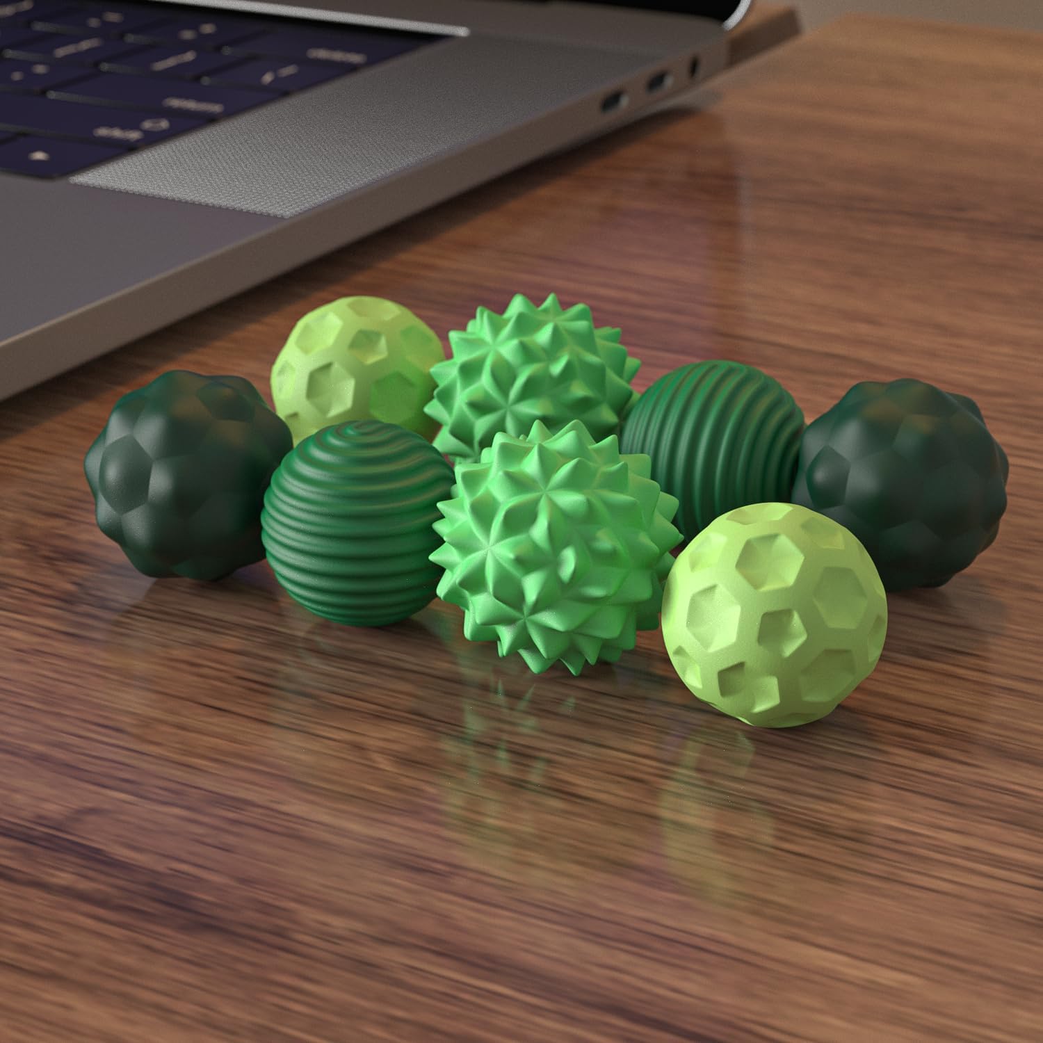 Magnetic Balls Fidget Toy Adults - 8pcs Sensory Attraction Stress Balls with Silicone Shell for Adults to Calm Restless Hands Anxious Mind, Office Desk Stress Magnetic Fidget Balls for Anxiety Relief - Image 3