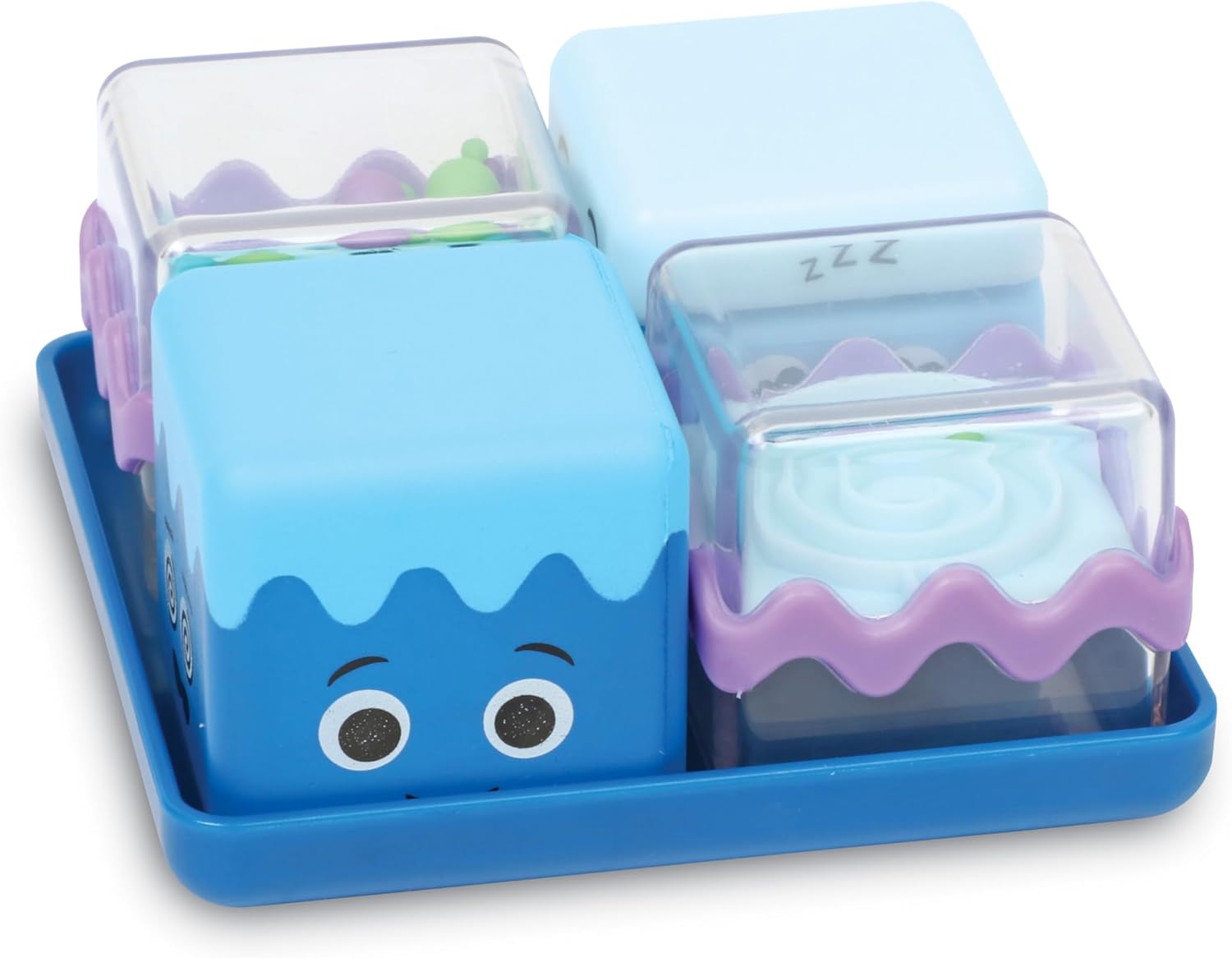 Learning Resources Cool Down Cubes Sensory Fidget Set, Fidgets for Kids, Sensory Toys for Toddlers, Fidgets for Classrooms, Ages 3+,5 Pieces - Image 2