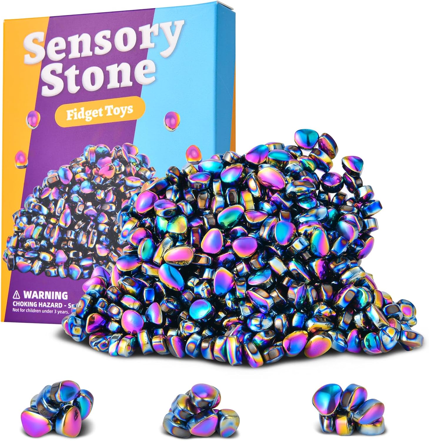 550pcs Fidget Toys for Adults & Teens,Weak Magnetic Balls Ferrite Putty Colorful,Stress Relief Sensory Toys for Autism ADHD Anxiety,Magnet Balls Desk Toys for Adults/Fidgets Toys Adults Gifts - Image 2
