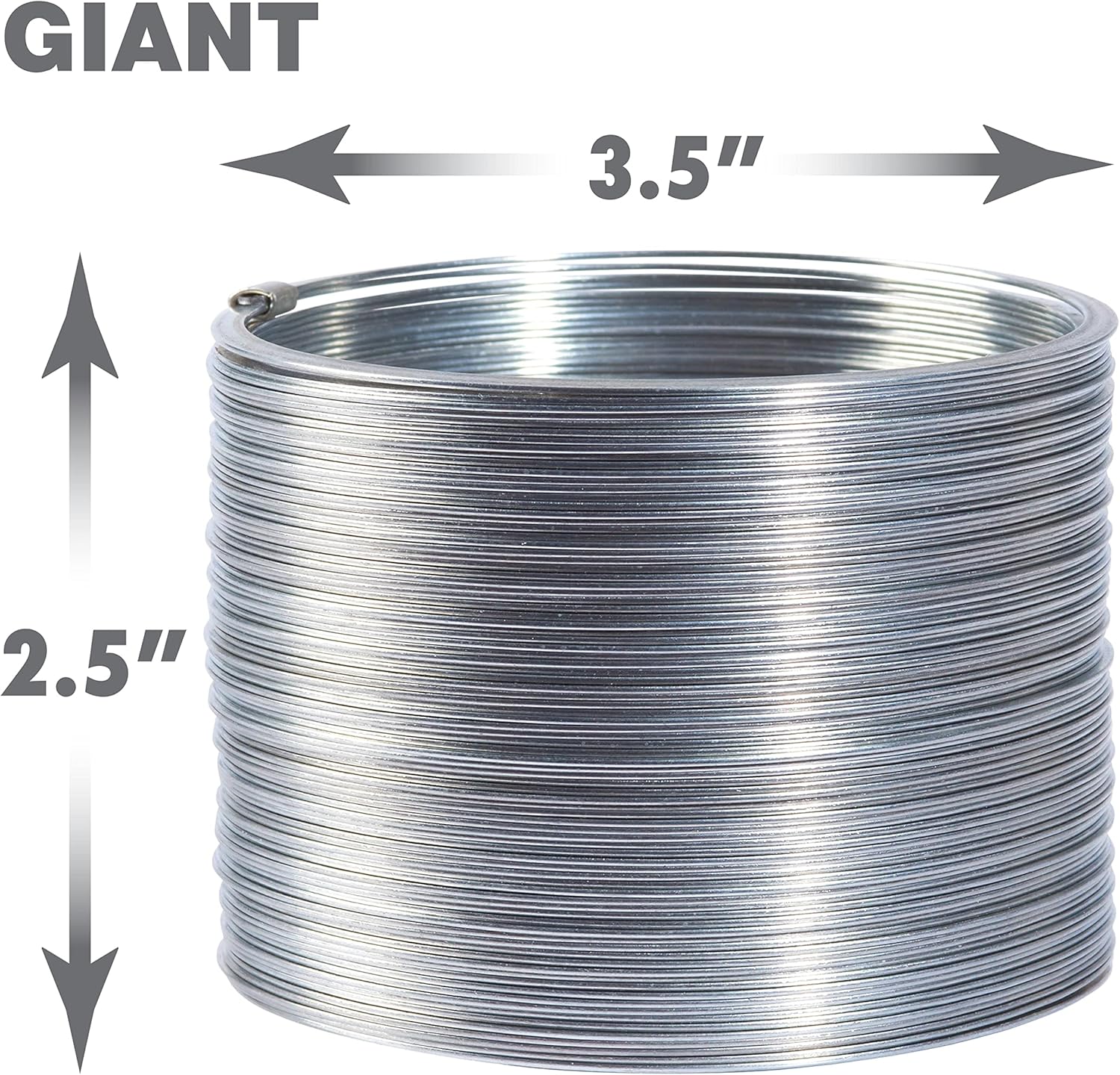 The Original Slinky® Brand Fidget Toy Pack: 1 Giant, 1 Classic, and 1 Slinky Junior Walking Metal Spring Toy, Kids Toys for Ages 5 Up, Amazon Exclusive by Just Play - Image 10