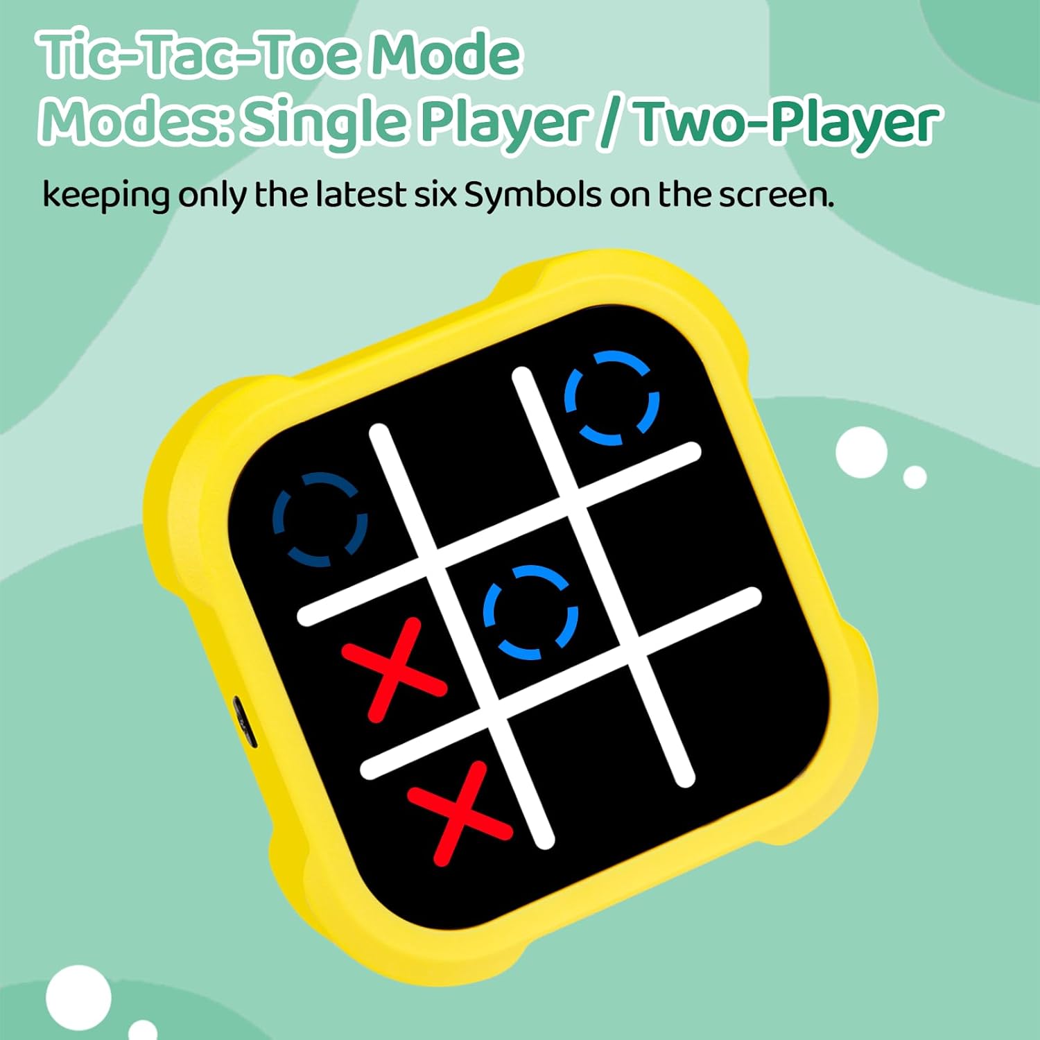 Electronic Tic Tac Toe Game - Electronic Puzzles Portable Handheld Games, 3-in-1 Tic Tac Toe Bolt Game Travel Tic Tac Toys for Educational Memory Growth, Infinite Tic-Tac-Toe Board Games for Ages 3+ - Image 6
