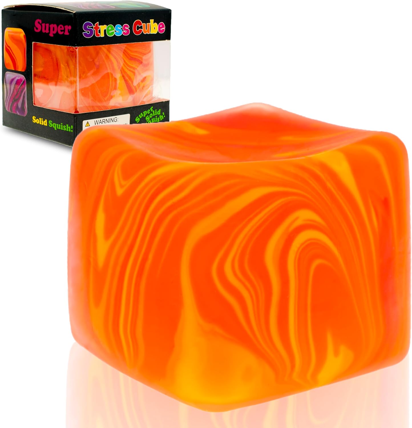 Slow Rising Stress Cube , Dough Stress Balls Soft Fidget Squishy Toys for Anxiety Relief, Pull Stretch Classroom Prize Party Favors Toys for Kids - Image 2