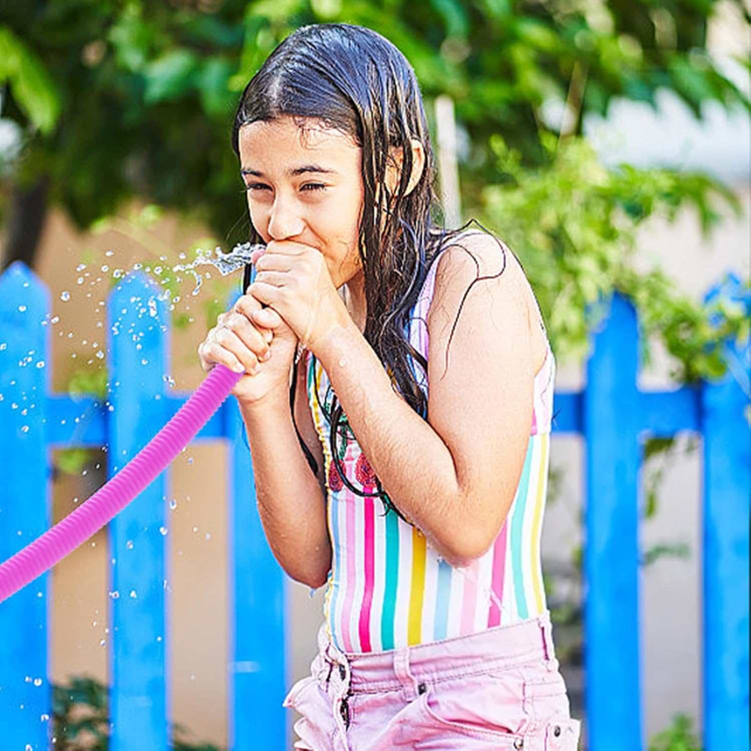Vanblue Large 8 Pcs Pop Tubes Sensory Fidget Tubes Summer Toddler Toys Party Favors with Autism Classroom Prizes Gifts Goodie Bag Stuffers Anxiety Stress Relief Toys for Kids Adults - Image 5