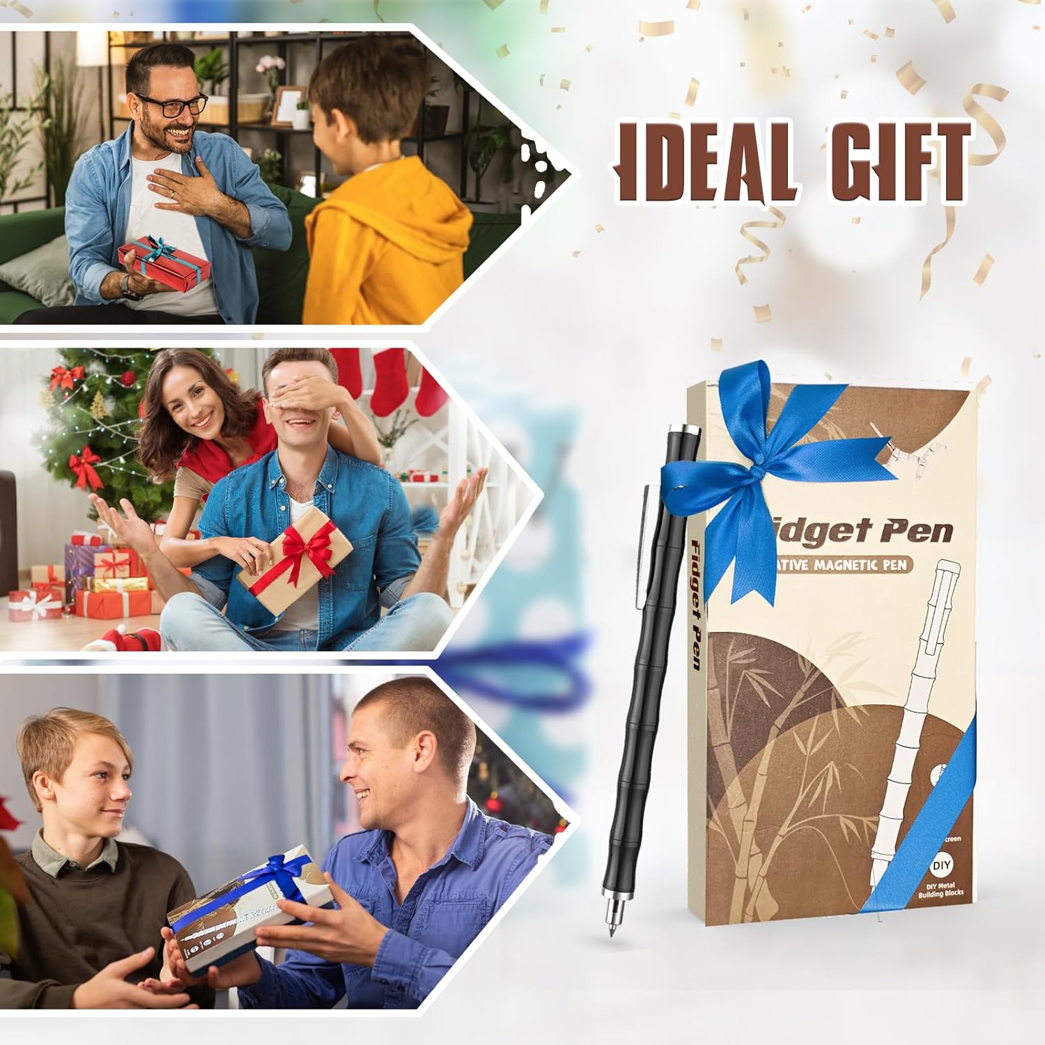 Magnetic Fidget Pen Toys for Teens- Unique Birthday Gifts for Young Men Fun Gifts for Teenage Boys Novelty Christmas Stocking Fillers Gadget for 8 10 11 12 13 14 15 Year Old Boy Engineer Gifts - Image 8