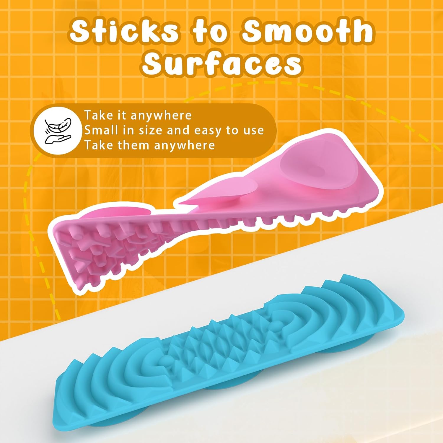Fidget Toys for Kids Sensory Strips: 16 Pack Textured Suction Toys for Autism Kids Calming - Stress Toys for Autism Calming - Fun Fidgets for Student Classroom Prize Stocking Stuffers - Image 4