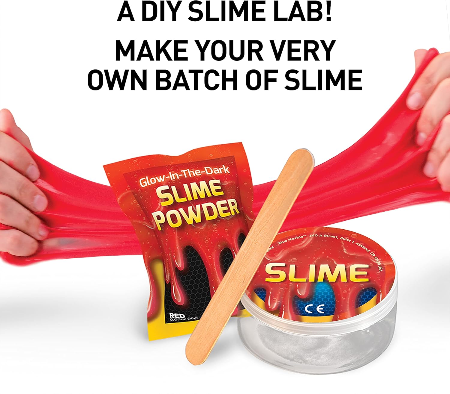 NATIONAL GEOGRAPHIC Mega Slime Kit & Putty Lab - 4 Types of Slime Plus 4 Types Including Magnetic Putty, Slime Kit for Boys and Girls, Sensory Toy & Science Kit (Amazon Exclusive) - Image 6