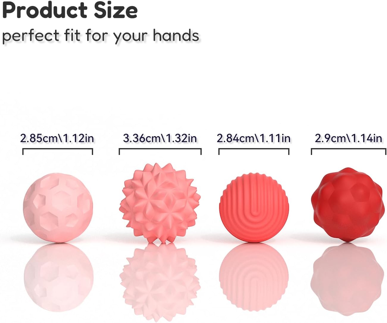 Magnetic Sensory Fidget Ball Toy Silicone-Coated Stress Relief Balls Ideal for Adults Teens Relieve Stress Boost Focus (Pink) - Image 7