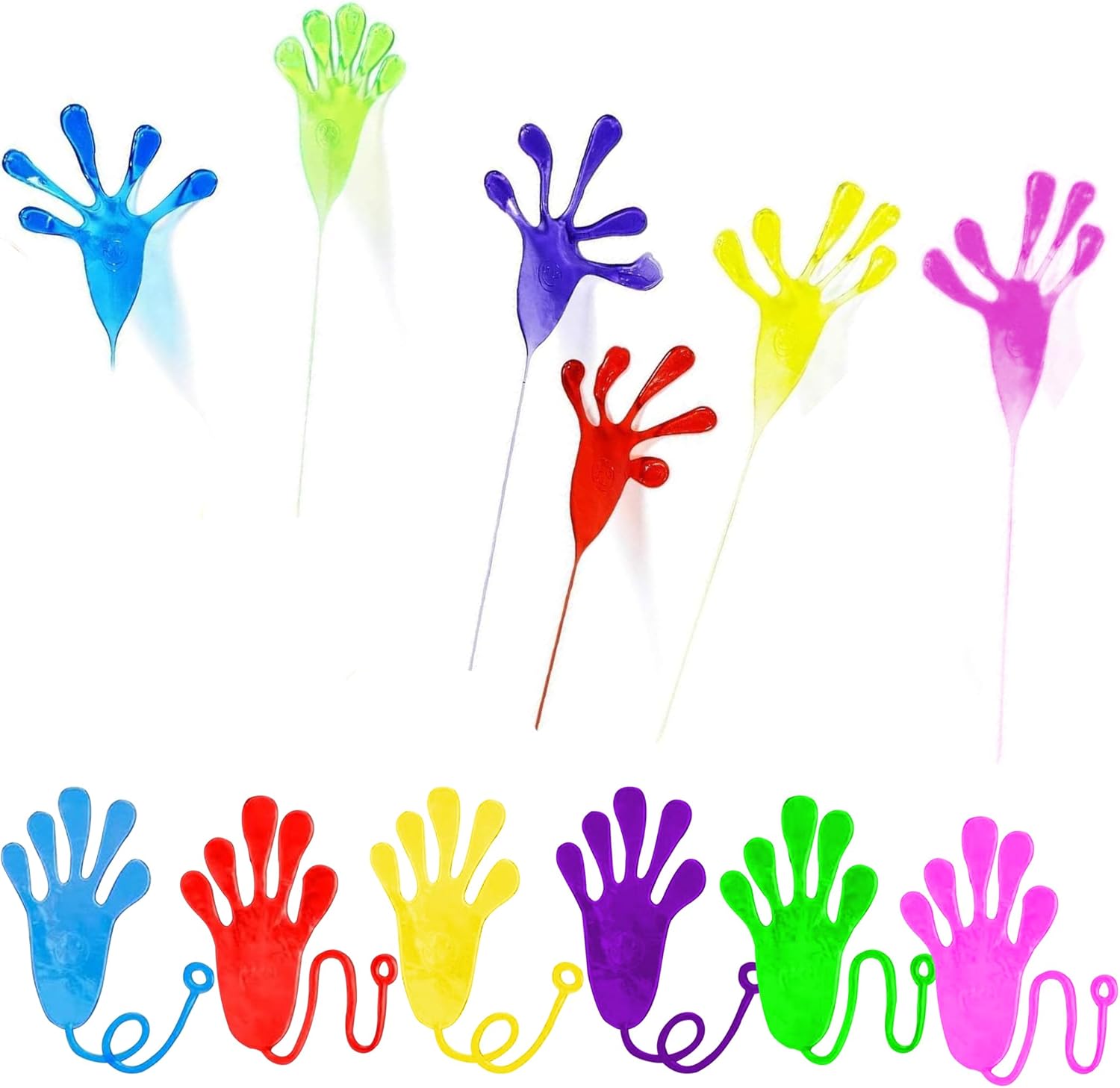 125 Pcs Party Favors Fidget Toys Pack, Randomly Selected Pop Sensory Set Gifts Stickers for Kids Adults Boy Girl Stocking Stuffers Autistic Bulk Goodie Bag Filler Treasure Box Classroom Prizes School - Image 8