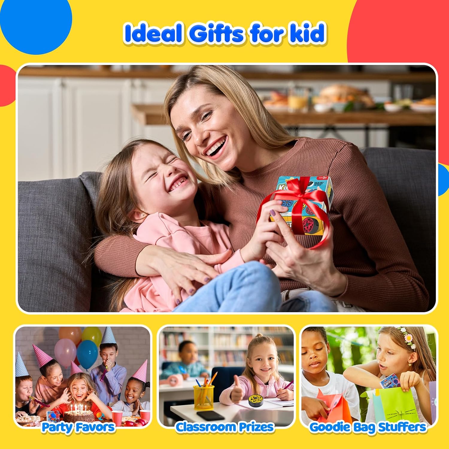 Sensory Fidget Toys for Kids & Adults: 3D Printed Novetly Visual Sensory Toys with Roller - Stress Relief Fidget Tools for Kids with Autism - Calming Desk Toys for Office Classroom Student - Image 8