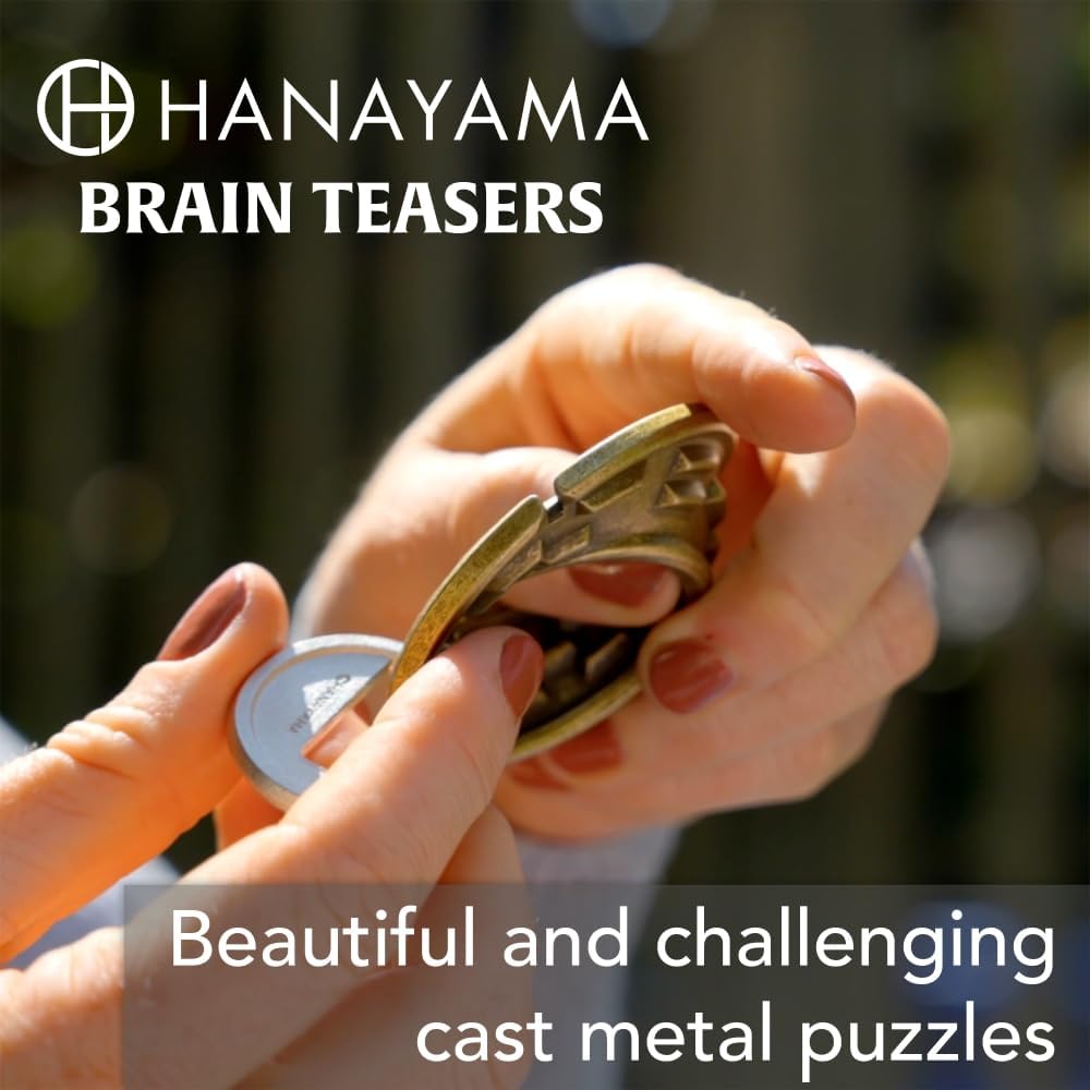 BePuzzled |Cylinder Hanayama Metal Brainteaser Puzzle Mensa Rated Level 4, for Ages 12 and Up - Image 5