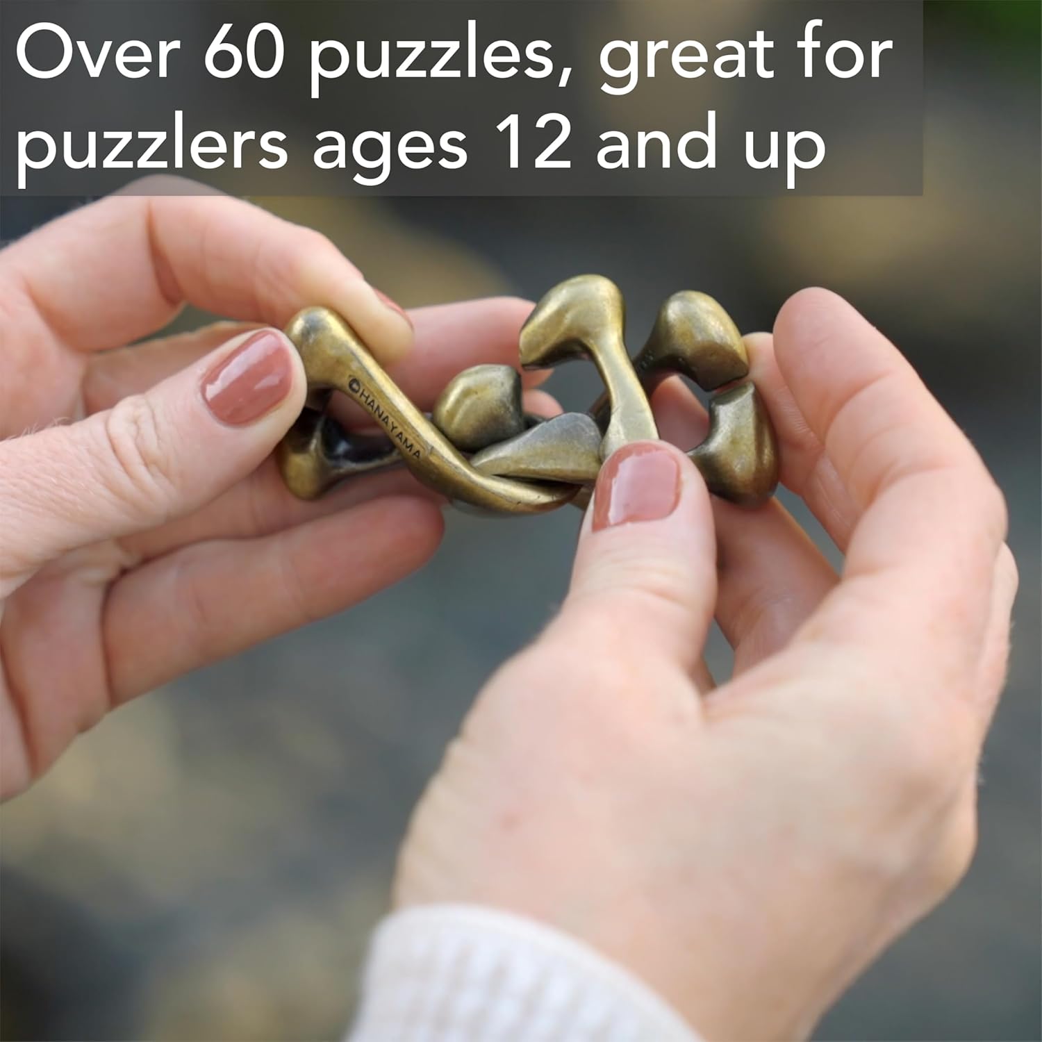 BePuzzled |Cylinder Hanayama Metal Brainteaser Puzzle Mensa Rated Level 4, for Ages 12 and Up - Image 9