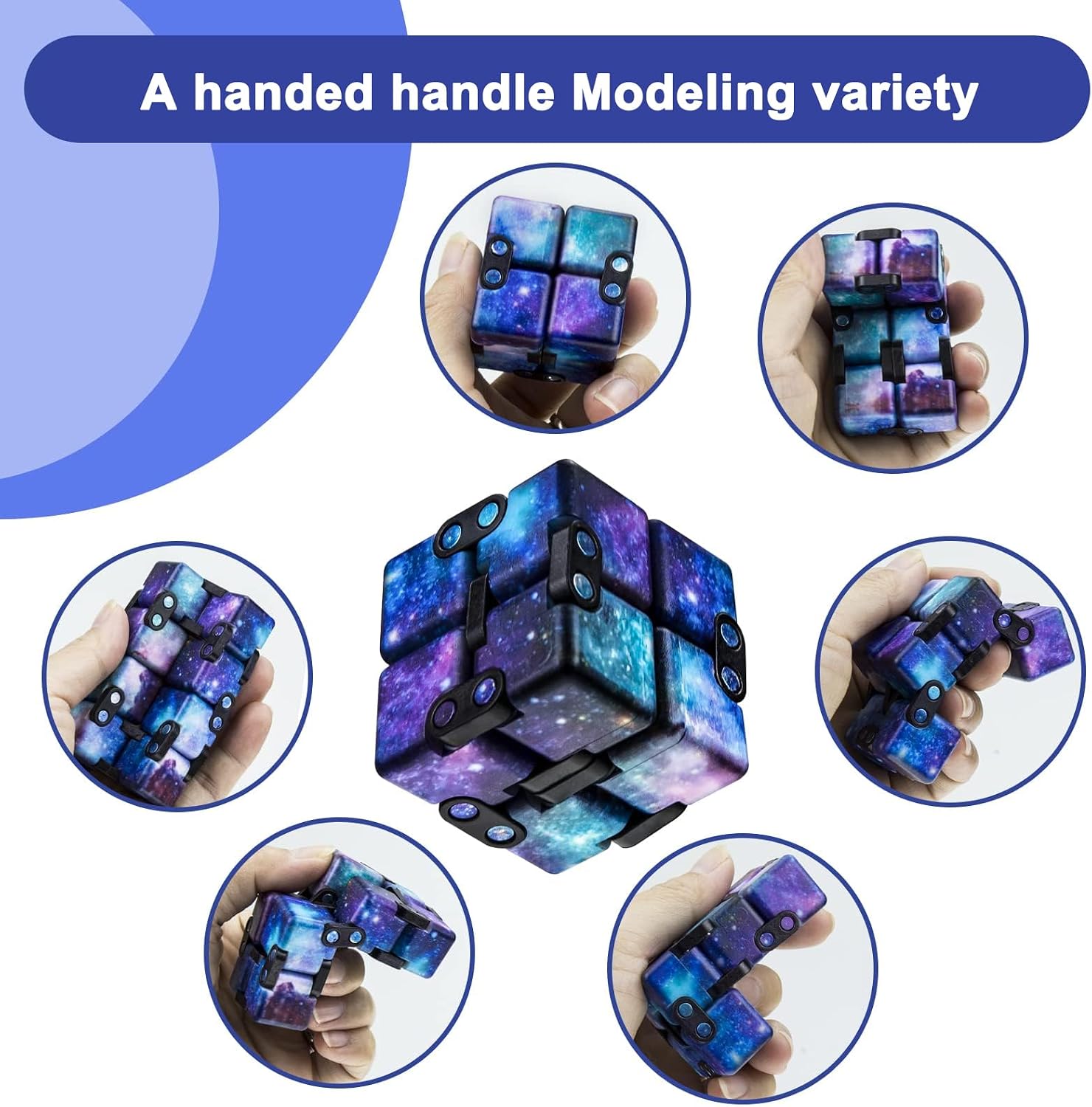 InfinityCube Fidget Toys for Kids and Adults, Anxiety Relief Fidget Gadget - Image 2