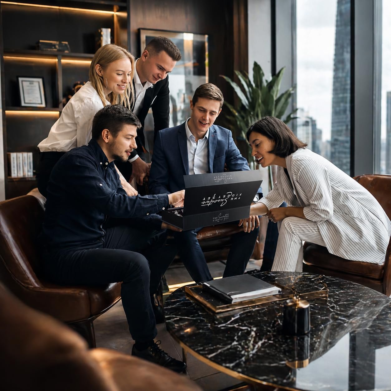 The Executive Fidget Set™ – Luxury Metal Desk Toys for Adults with ADHD & Anxiety | Premium Stress Relief & Executive Office Gift - Image 7